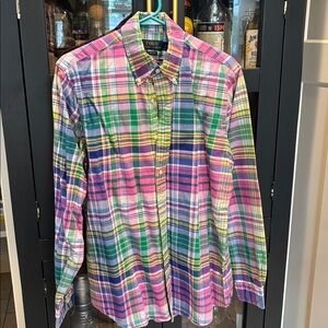 Ralph Lauren Colorful Plaid Shirt